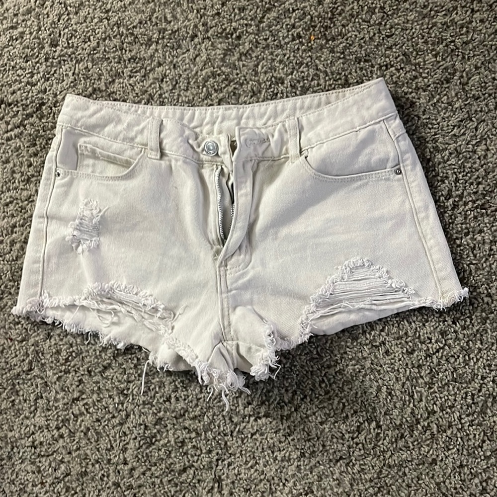White Shorts